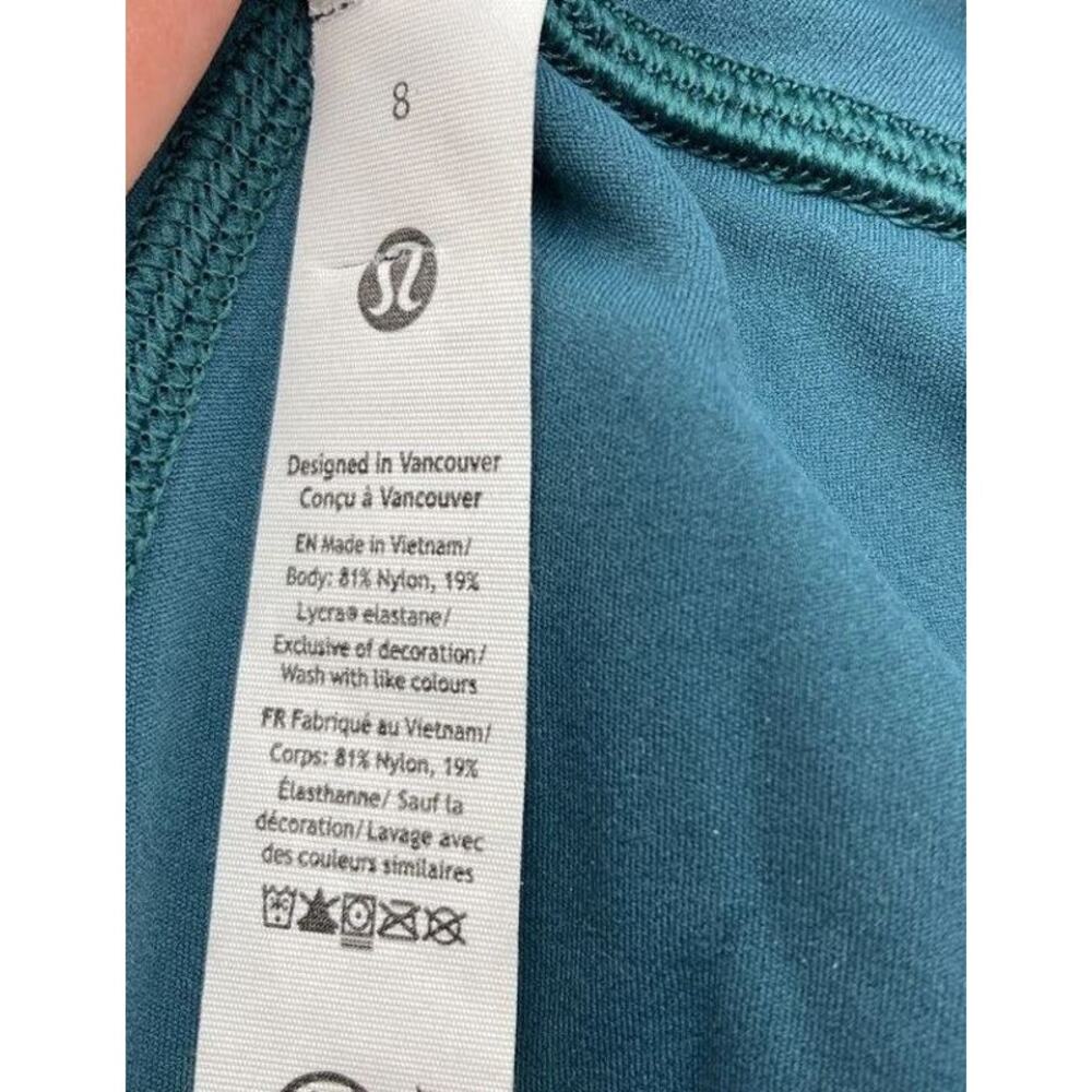 Lululemon Align High-Rise Capri Leggings Womens Blue Nulu Pull On Size 8 - Picture 10 of 10